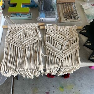 SOLD @ MERC@RI 🎉 NWOT MACRAME SET